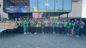 Sambut Hari Jad Polwan RI Ke-78, Kapolres Batu bersama Polwan gelar acara Jum’at Berbagi Berkah